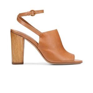 VINCE Tan Leather Women's Heels